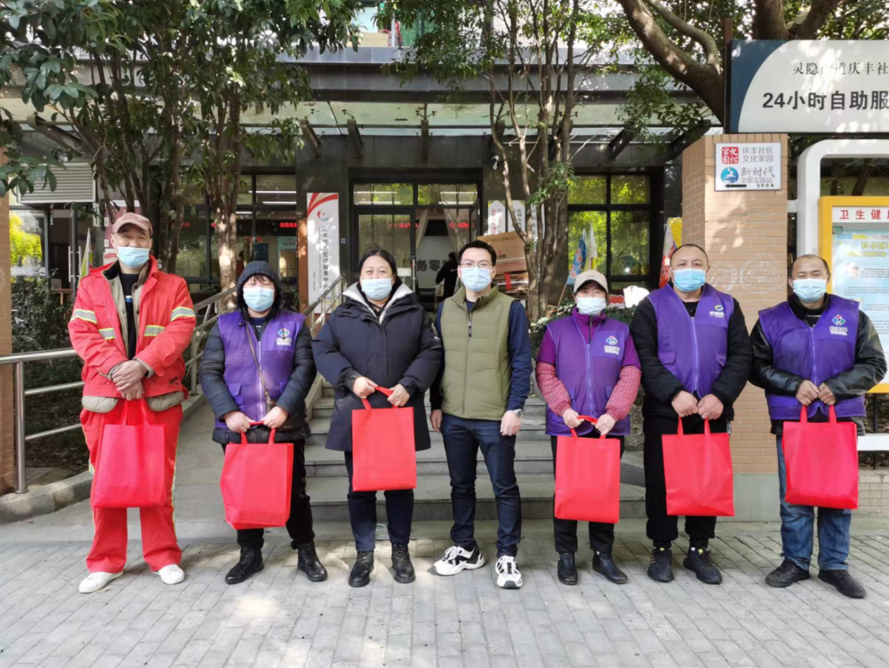 垃圾分類顯成效 新春慰問暖人心